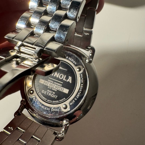 Shinola 47MM Runwell Stainless steel watch - Picture 9 of 10